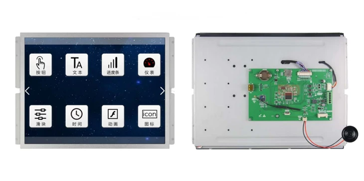 15 Inch IPS Serial Screen